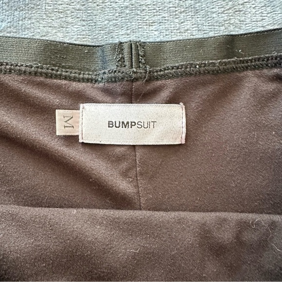 Bumpsuit Maternity Black Biker Shorts - Picture 6 of 9